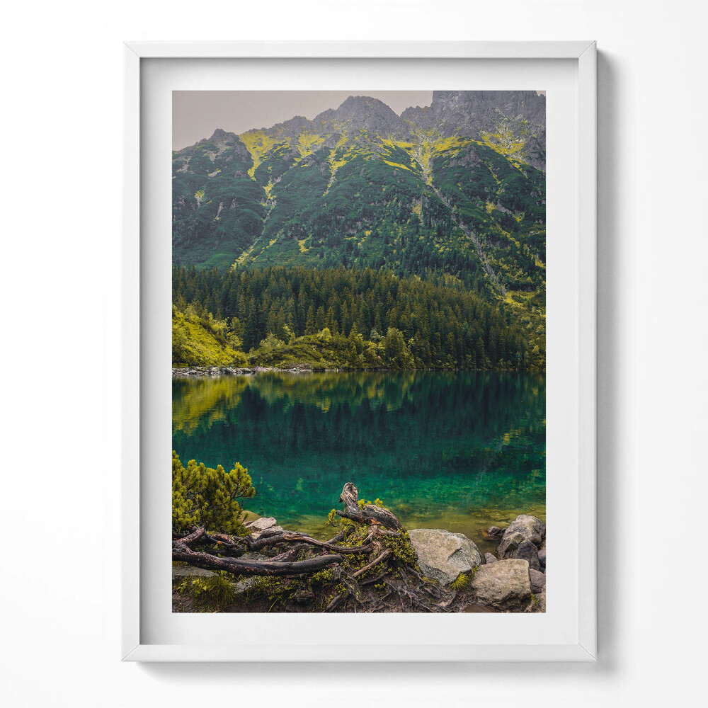 Obraz v rámu Morskie Oko v Tatrách