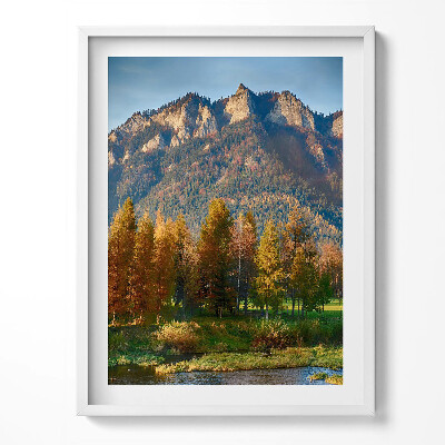 Obraz v rámu Vrchol pohoří Trzy Korony