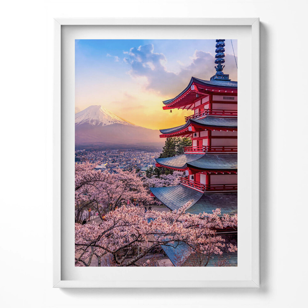 Obraz v rámu Japonská konstrukce