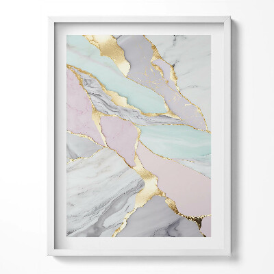 Obraz v rámu Mramorový vzor