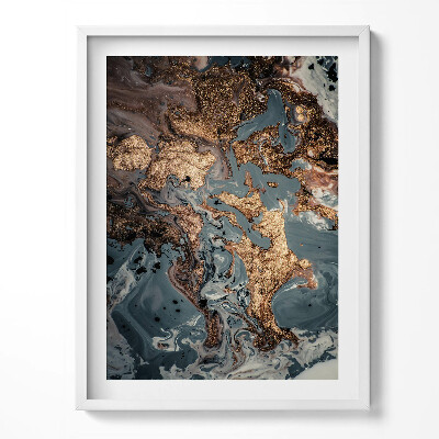 Obraz v rámu Mramor umění Abstrakt