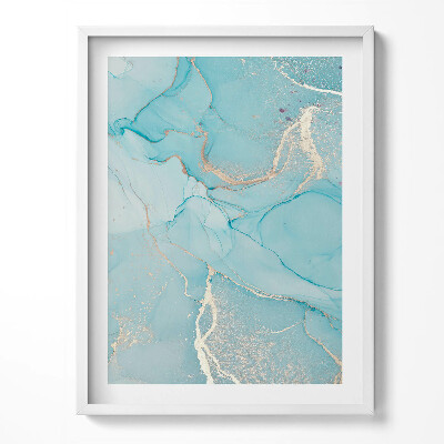 Obraz v rámu Dekorativní mramor