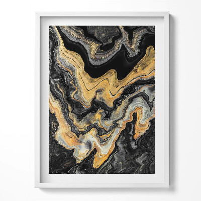 Obraz v rámu Mramorové moderní umění