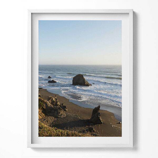 Obraz v rámu Krajina přímořské pobřeží