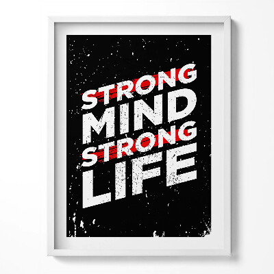 Obraz v rámu Motivační nápis 