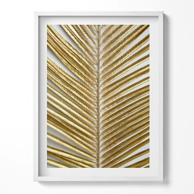 Obraz v rámu Půvab zlatého lístku