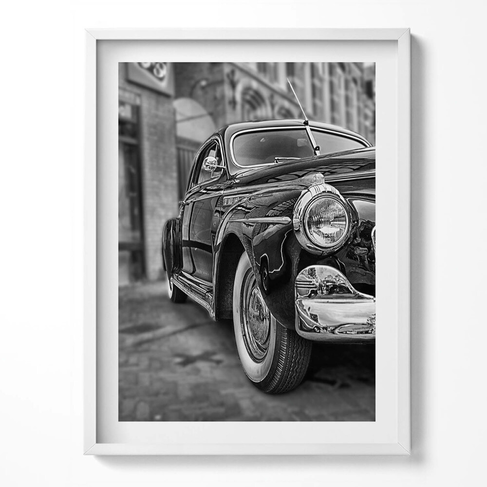 Obraz v rámu Staré klasické auto