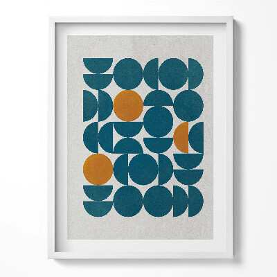 Obraz v rámu Geometrické složení