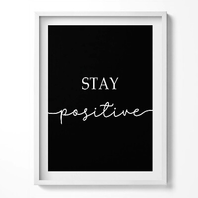 Obraz v rámu Motivační nápis 