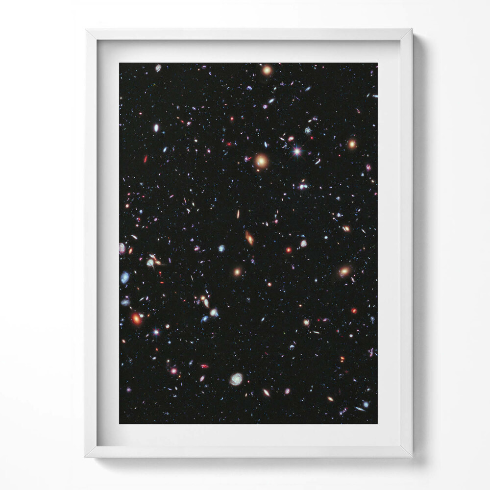 Obraz v rámu Foto NASA - hvězdný prostor