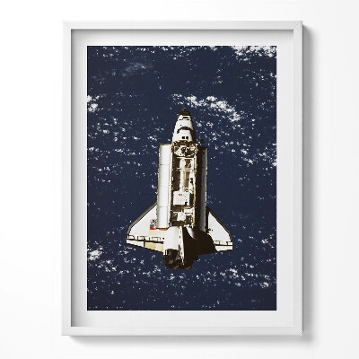 Obraz v rámu Kosmická loď NASA