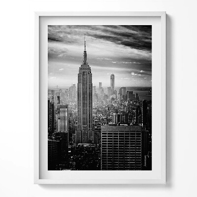 Obraz v rámu Newyorské budovy