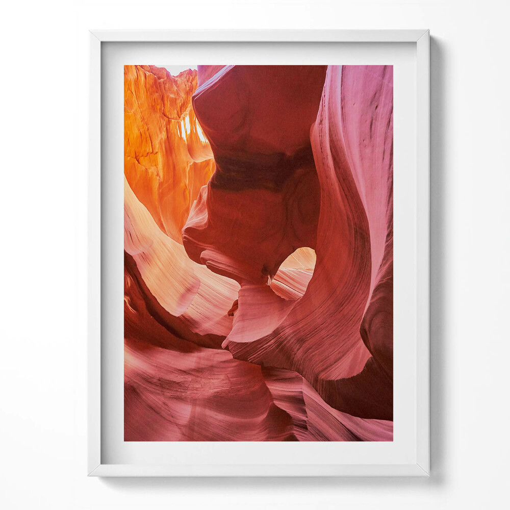 Obraz v rámu Deštivé skály