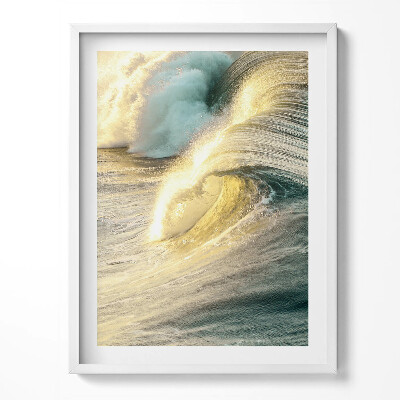 Obraz v rámu Mořské vlny ve slunečním světle