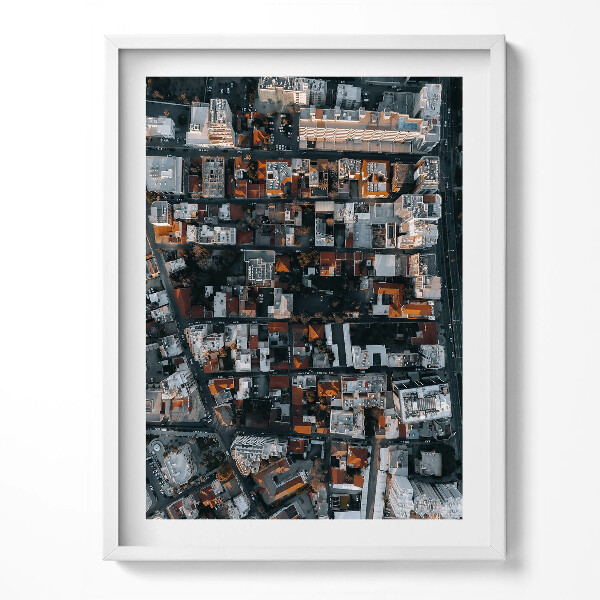 Obraz v rámu Pohled z vrcholu Limassol Kypr