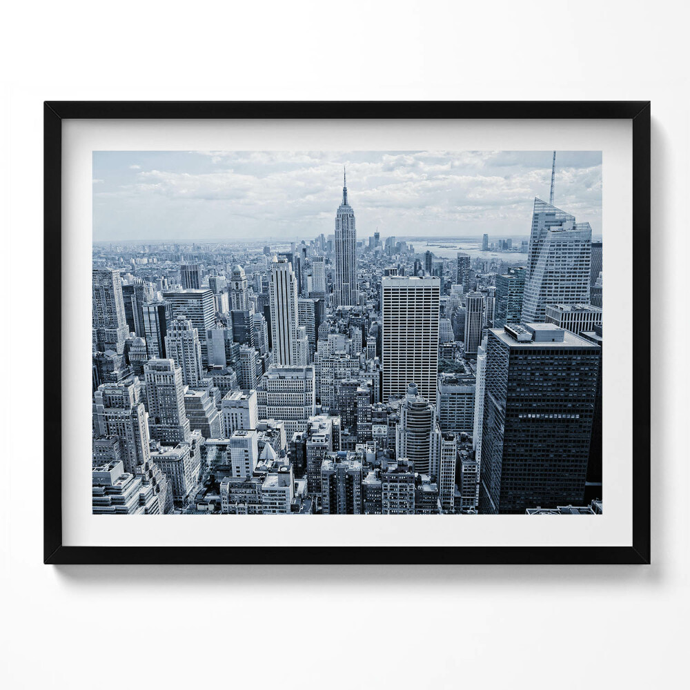 Obraz s rámem Pohled na New York