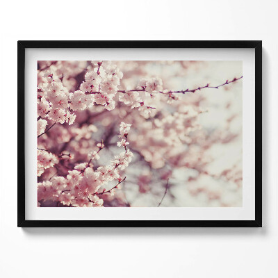 Obraz s rámem Kvetoucí jarní květiny