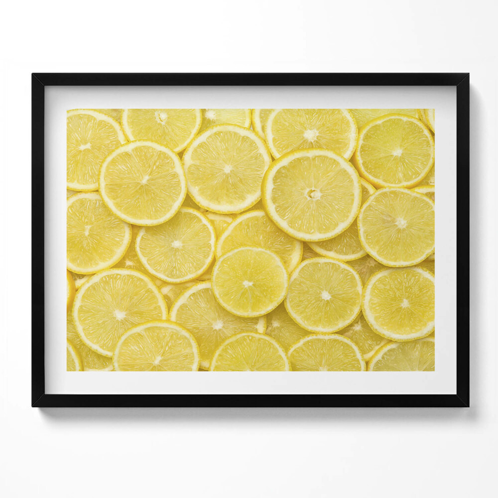 Obraz s rámem Citronové ovoce