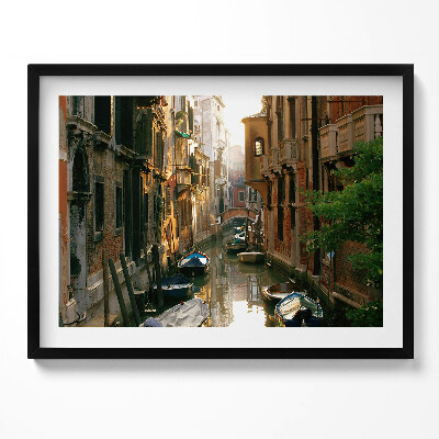 Obraz s rámem Benátky romantismus Canal Grande