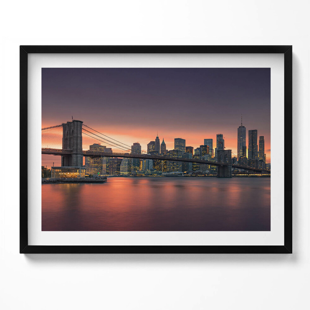 Obraz s rámem New York East River