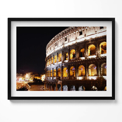 Obraz s rámem Koloseum Řím