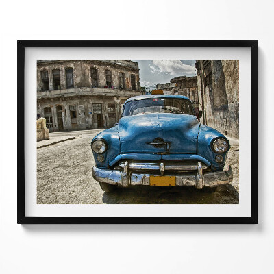 Obraz s rámem Klasické veteránské auto