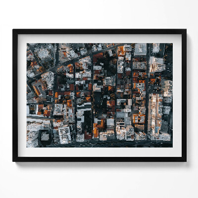 Obraz s rámem Pohled z vrcholu Limassol Kypr