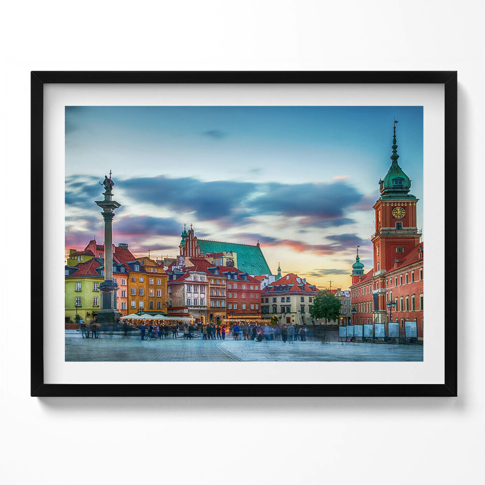 Obraz s rámem Staroměstský hrad ve Varšavě