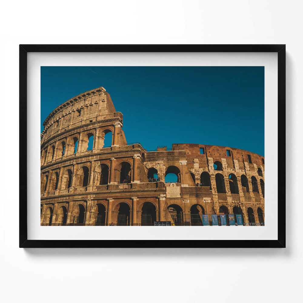 Obraz s rámem Koloseum v Itálii