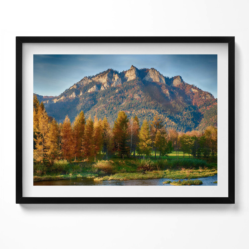 Obraz s rámem Vrchol pohoří Trzy Korony