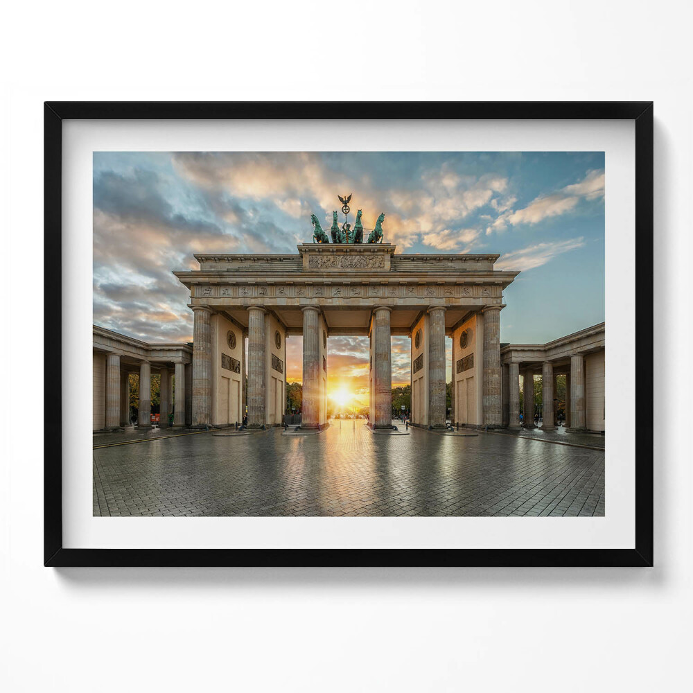 Obraz s rámem Braniborská brána v Berlíně
