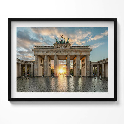 Obraz s rámem Braniborská brána v Berlíně