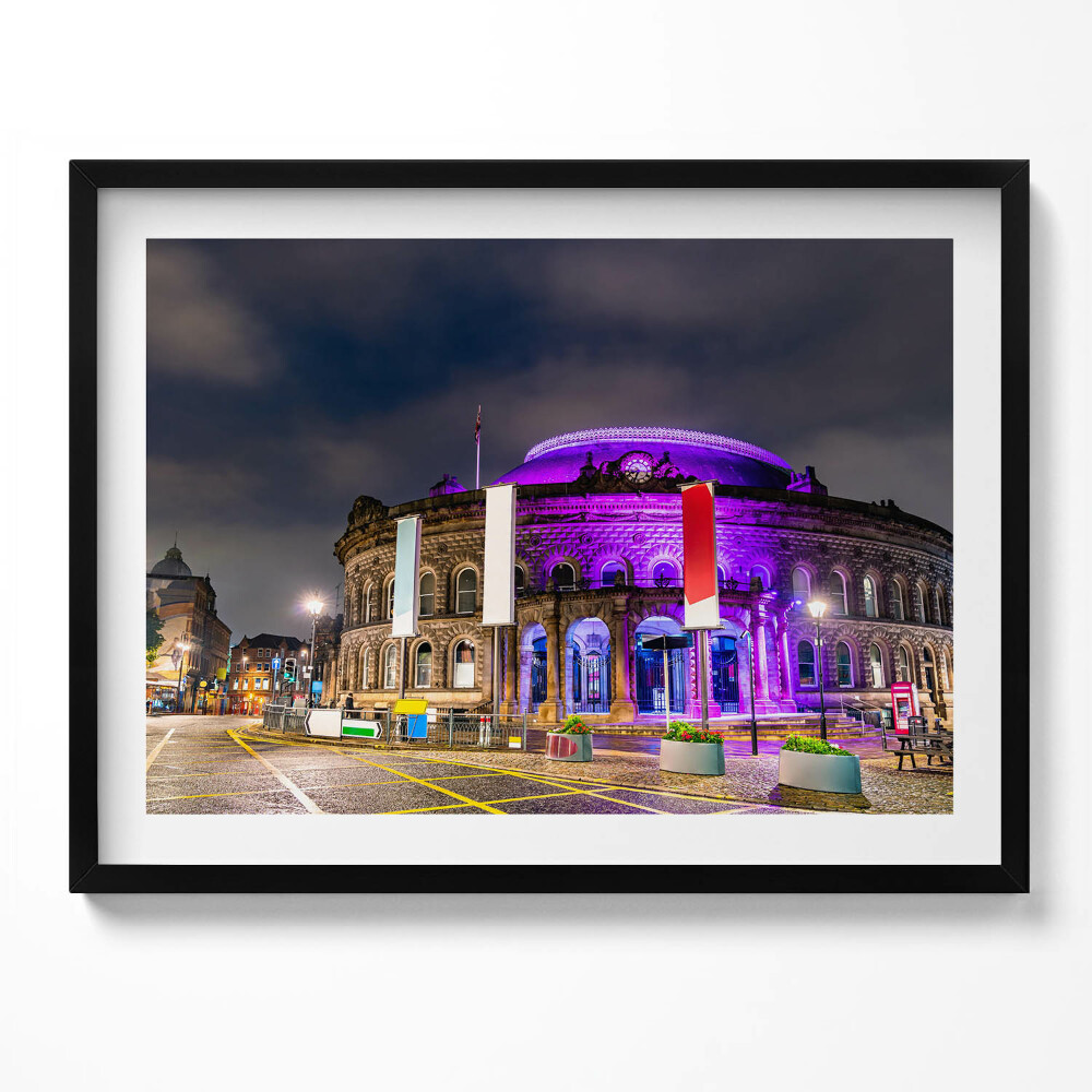 Obraz s rámem Leeds Corn Exchange v Anglii