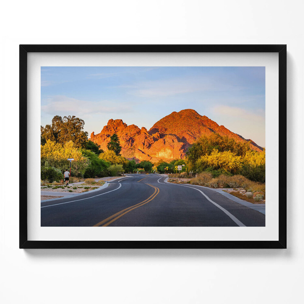 Obraz s rámem Pohled na horu Camelback