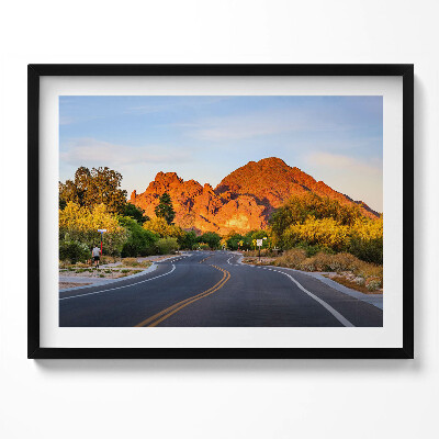 Obraz s rámem Pohled na horu Camelback