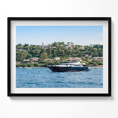 Obraz s rámem Saint Tropez Provence ve Francii