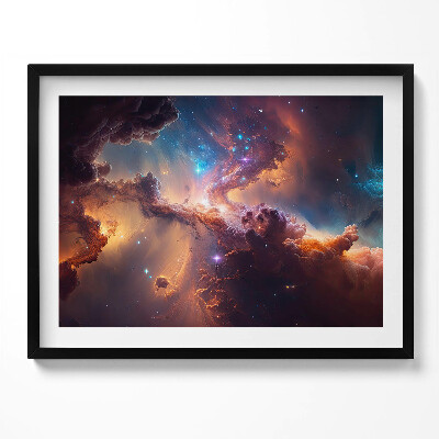 Obraz s rámem Světové hvězdy kosmos