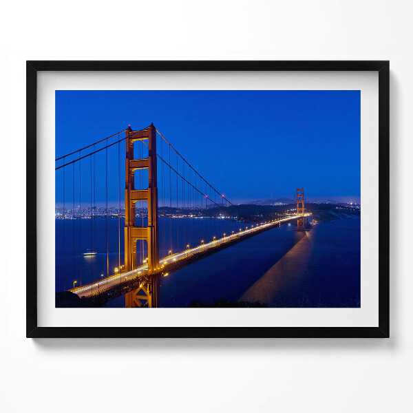 Obraz s rámem Pohled na Golden Gate Bridge