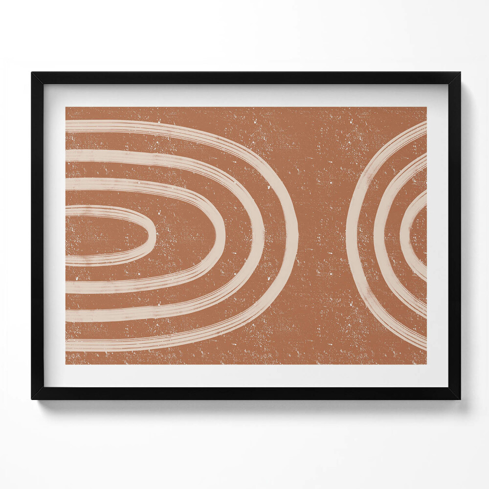 Obraz s rámem Minimalistické umění v boho stylu