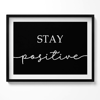 Obraz s rámem Motivační nápis 