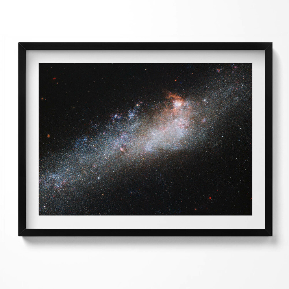 Obraz s rámem Prostor hvězd galaxie