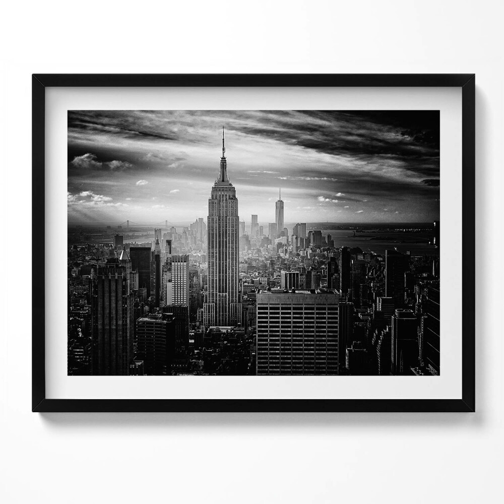 Obraz s rámem Newyorské budovy
