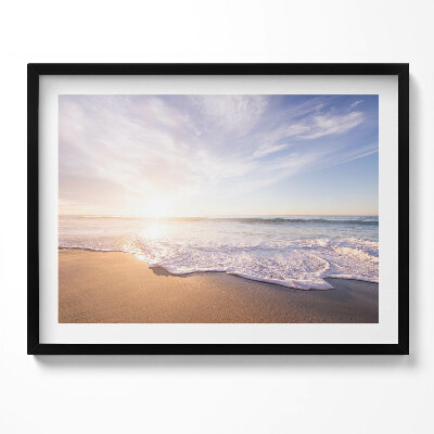 Obraz s rámem Klidný výhled na pláže a moře