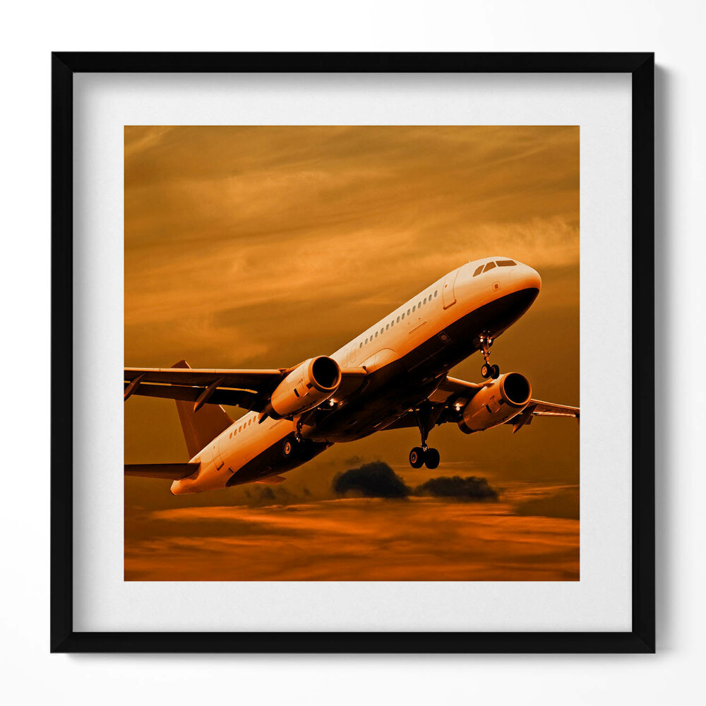 Obraz v rámu efektivní Cesta do neznáma