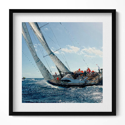 Obraz v rámu efektivní Regata plachetnic