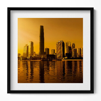 Obraz v rámu efektivní Čína řeky Zhujiang