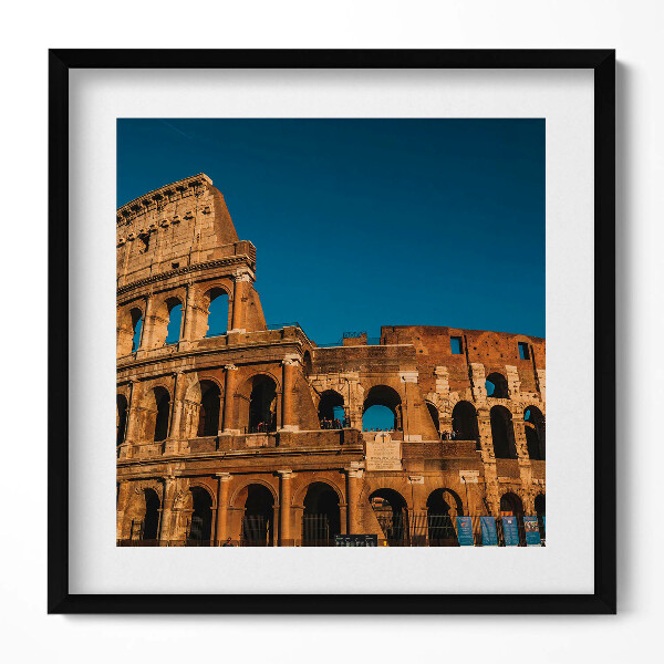 Obraz v rámu efektivní Koloseum v Itálii