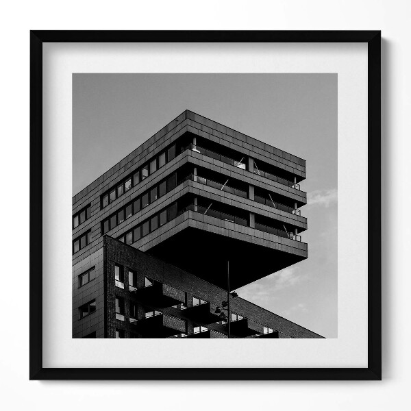 Obraz v rámu efektivní Architektura v Amsterdamu