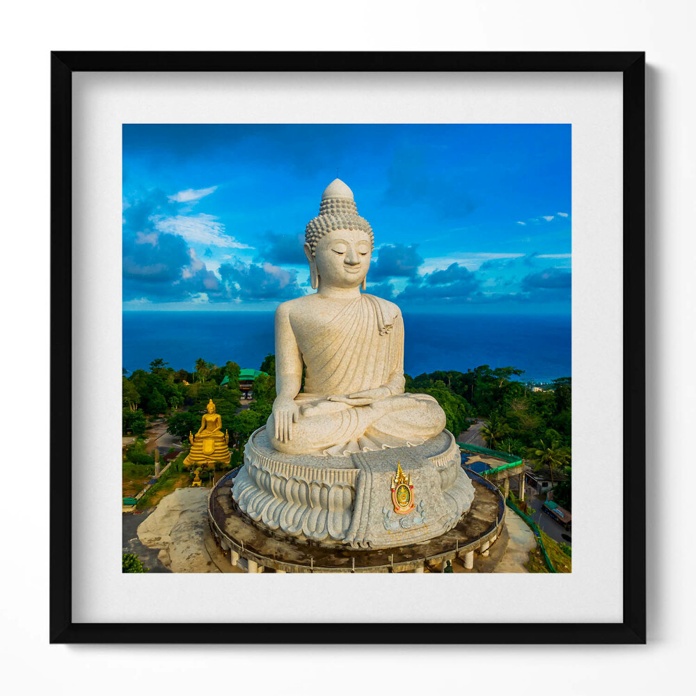 Obraz v rámu efektivní Buddha Phuket Thajsko