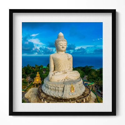 Obraz v rámu efektivní Buddha Phuket Thajsko